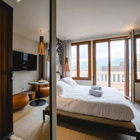Apartment Le Nid Du Favre I - Charming With Stunning View Annecy